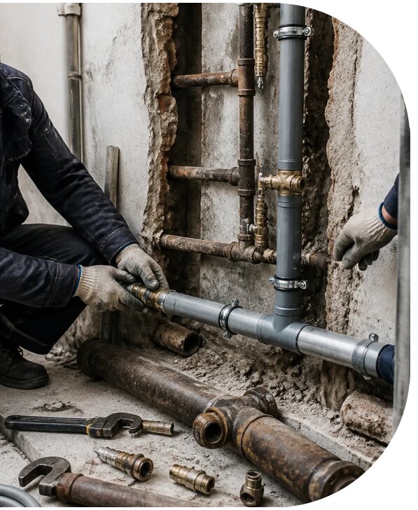 Капитальный ремонт водопровода в Армавире для домов и объектов