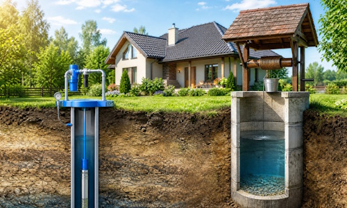 Автономное водоснабжение загородного дома Армавир: скважина или колодец
